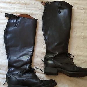 women's Med height English riding boots